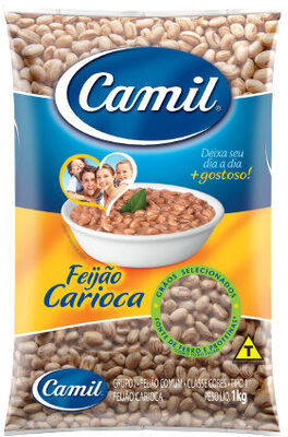 Feijão carioca 1 kg Camil